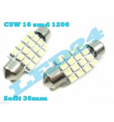 LED C5W SOFIT FESTOON 16 SMD 36mm