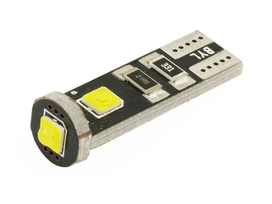 Bec LED T10 3SMD 5050 Can-Bus